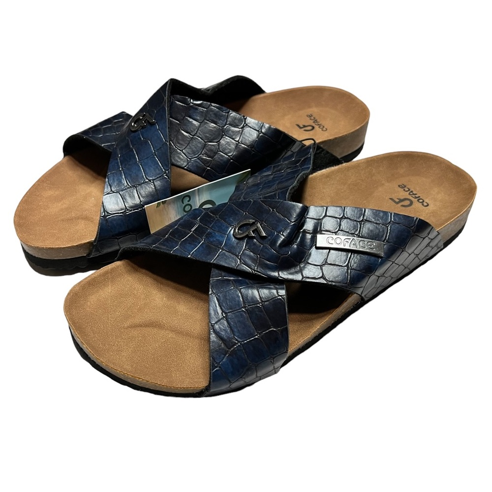 Coface Men's Slider Sandals Size (EU 42) (US 8.5) Tags Attached - Picture 4 of 9